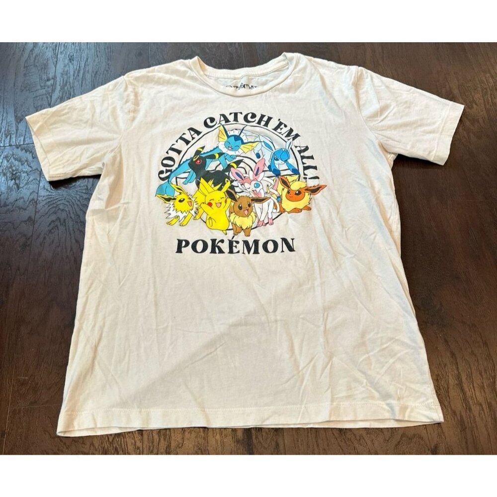 Pokémon Gotta Catch ‘Em All Eeveelutions Women’s T-Shirt BoxLunch Exclusive Sz m
